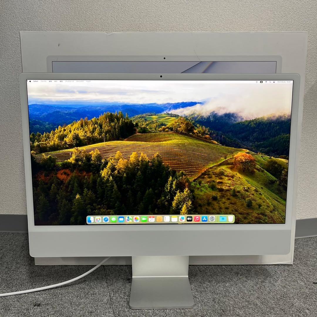 MacBook本体 iMac 2021 24 M1 8GB 256GB MRQY2J/A