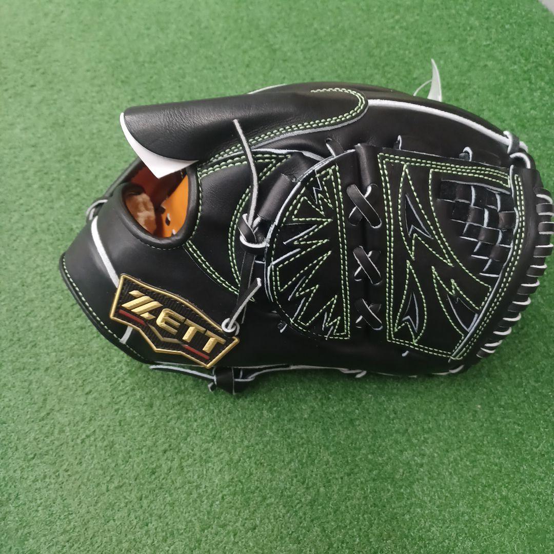 ZETT限定モデル 硬式野球グローブ ブラック 右投げ用