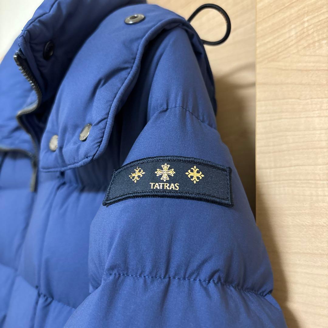 タトラス　ダウンコート　美品　ギャランティーカード　ファー付き