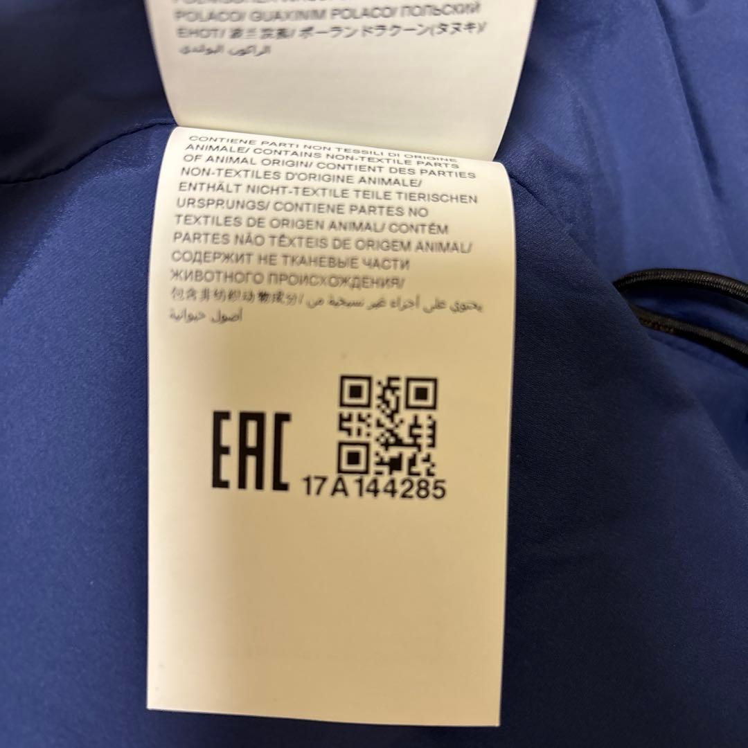 タトラス　ダウンコート　美品　ギャランティーカード　ファー付き