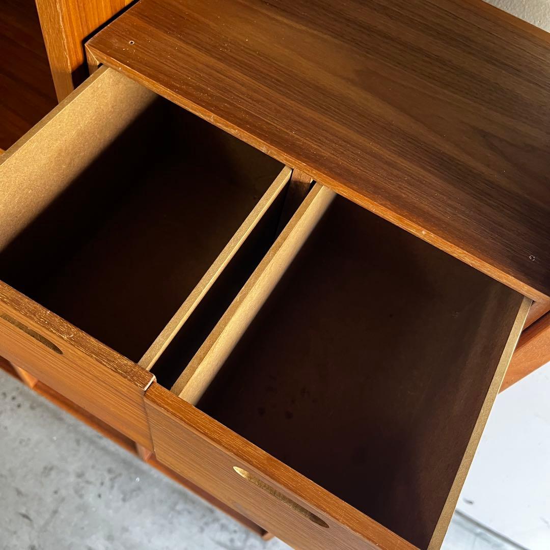 Herbpet★無印スタッキングシェルフセット５段×３列ウォールナット材