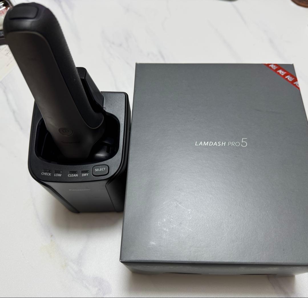 パナソニックラムダッシュPRO 5 ES-L571U-S専用洗浄器付き