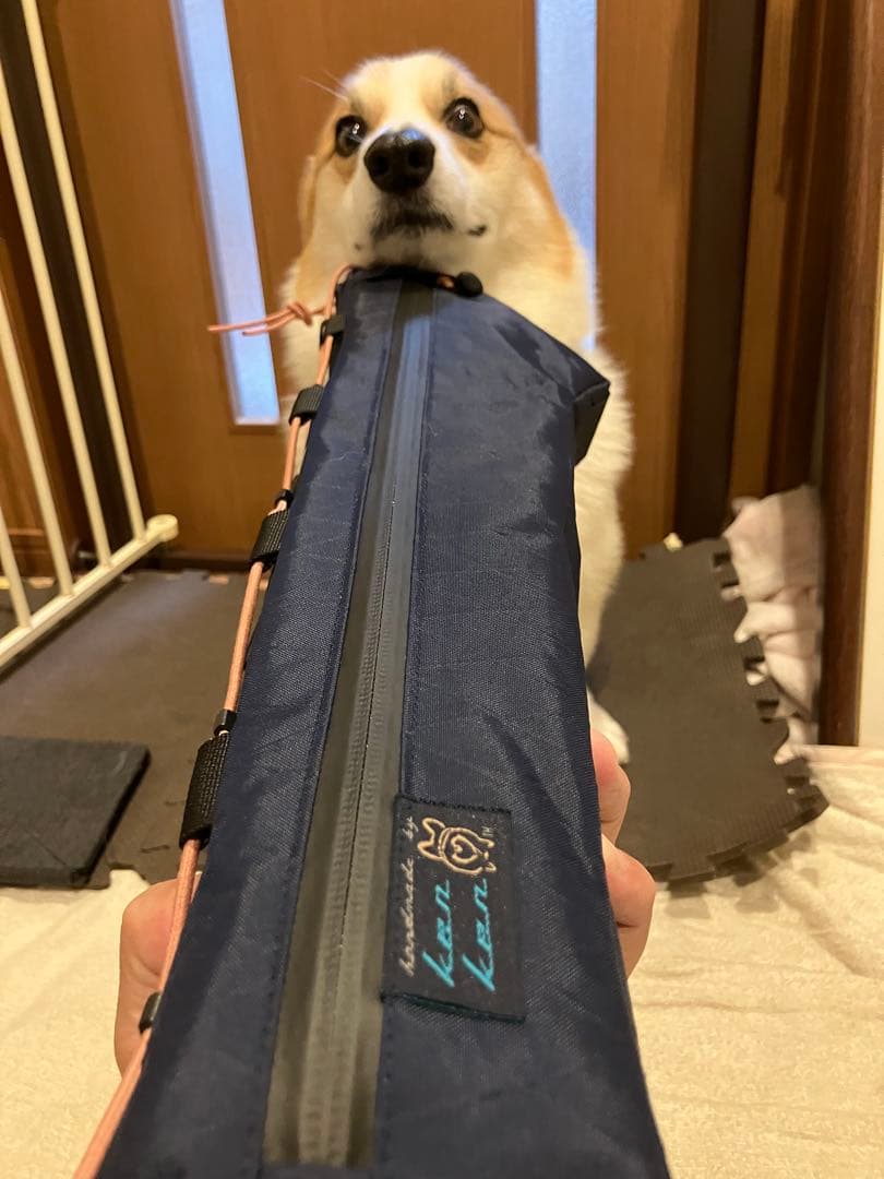 犬2022ハンドメイドフレームバッグ