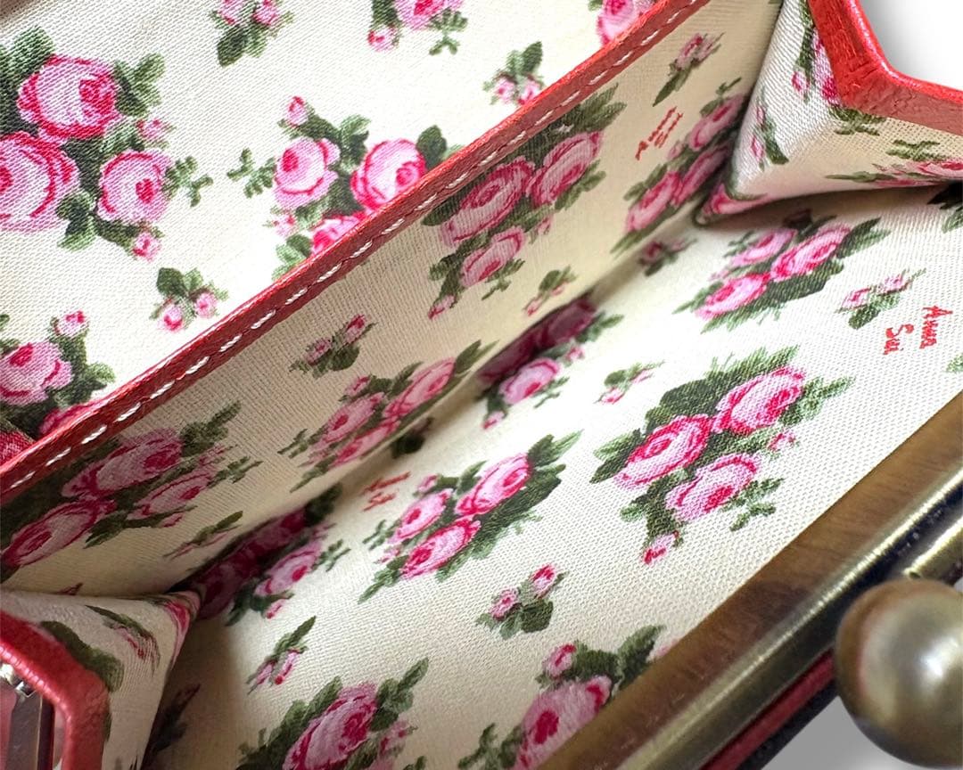 ANNA SUI アナスイ 折り財布 がま口