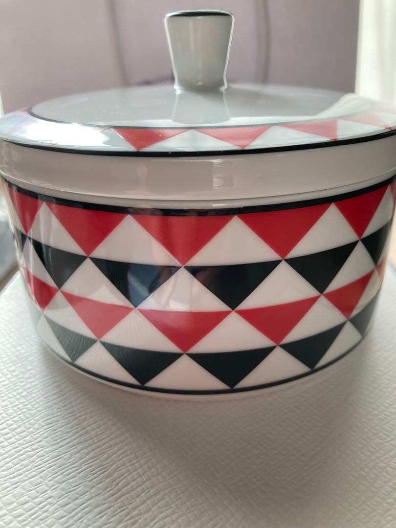 【廃盤品】 PRADA　ジュエリー ボックス　ポーセリン　箱有　新品未使用　陶器