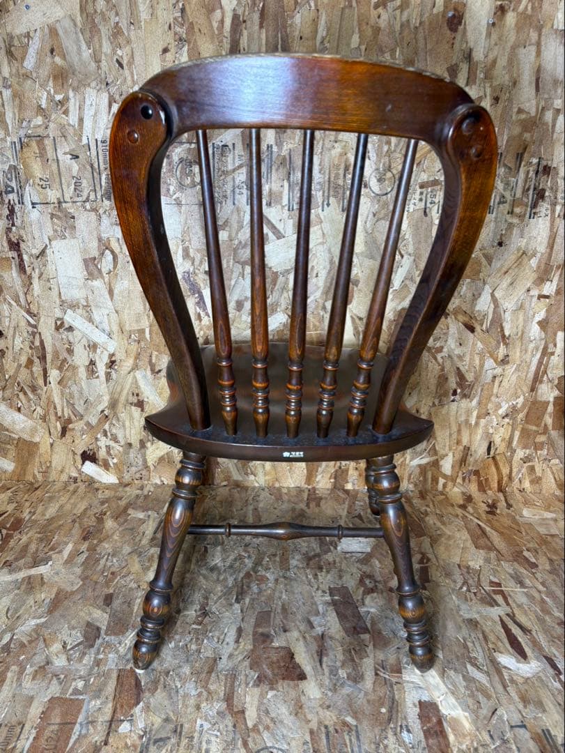 ②カリモク ウィンザーチェア ヴィンテージ アンティーク ダイニングチェア