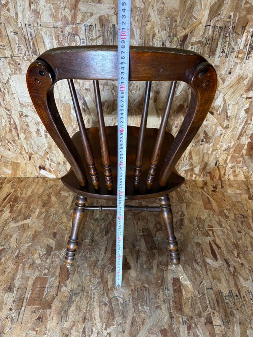 ②カリモク ウィンザーチェア ヴィンテージ アンティーク ダイニングチェア