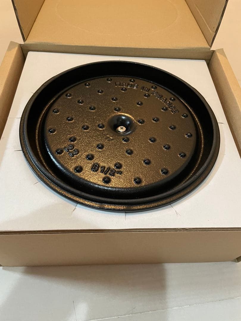 新品　ストウブ　シャイニーブラック