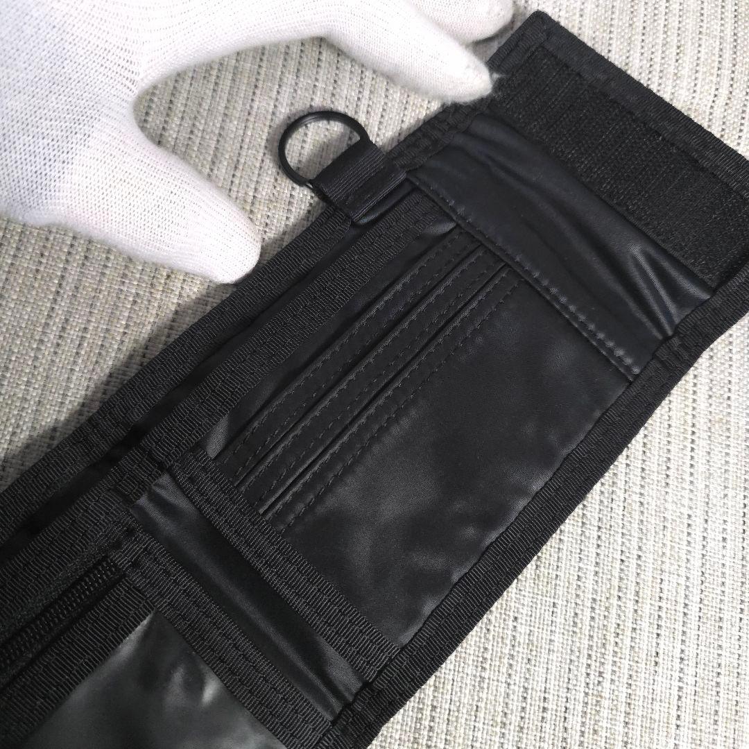 PORTER　ポーター　カプセル　ウォレット　三つ折り財布　折り財布　財布　黒
