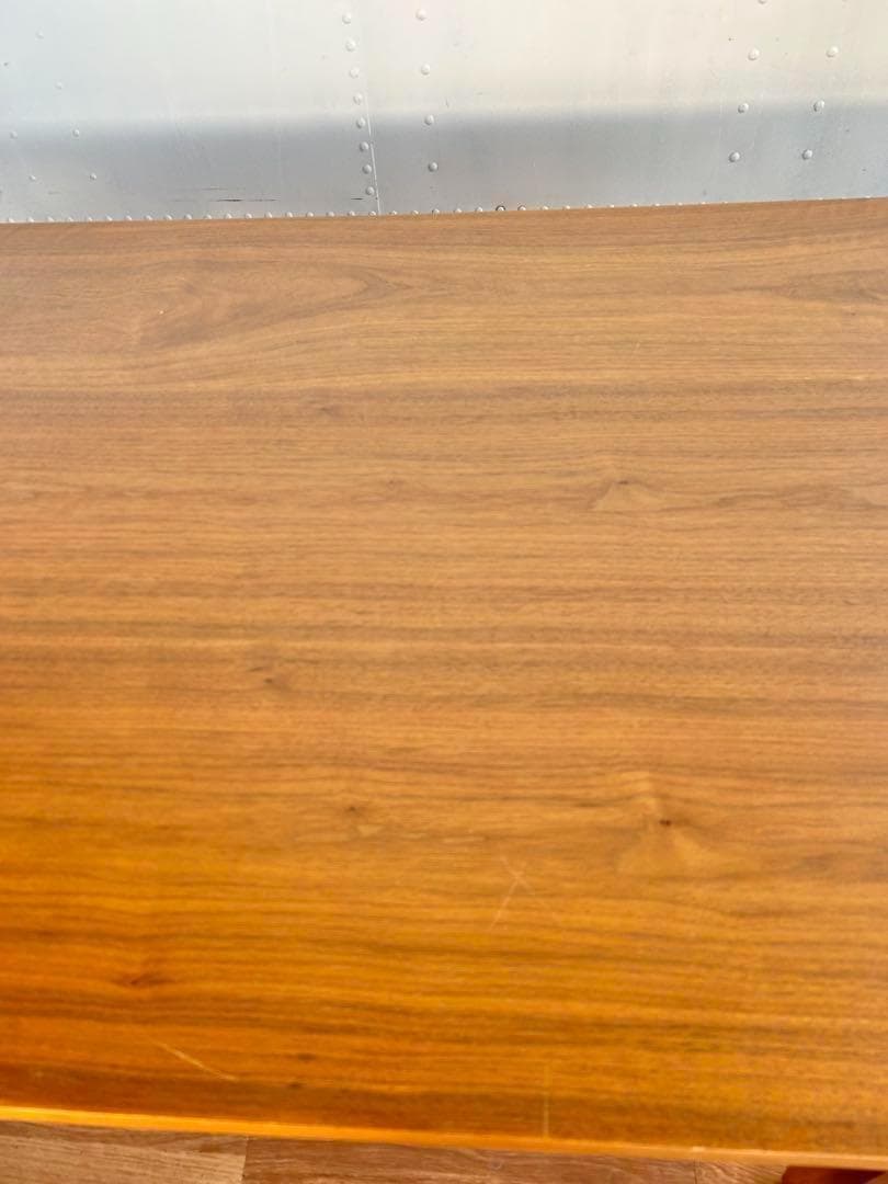 673 ニトリ エリル　ダイニングテーブル クラシック 150 木 リビング　b