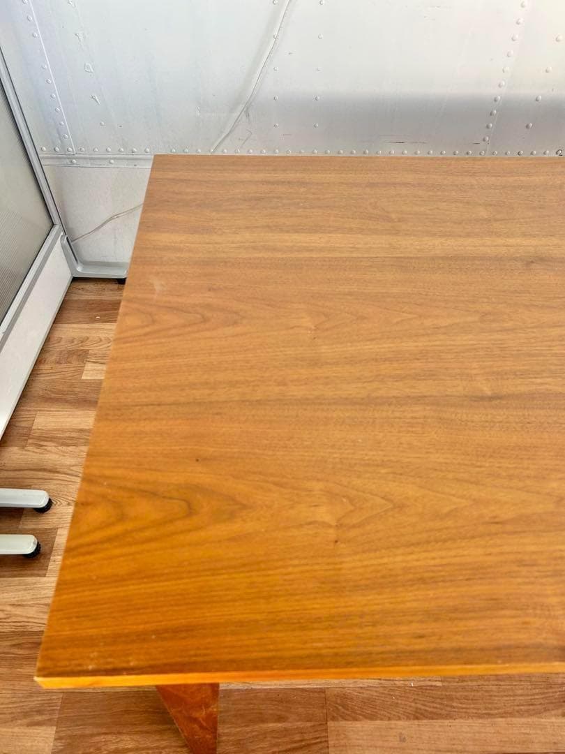 673 ニトリ エリル　ダイニングテーブル クラシック 150 木 リビング　b