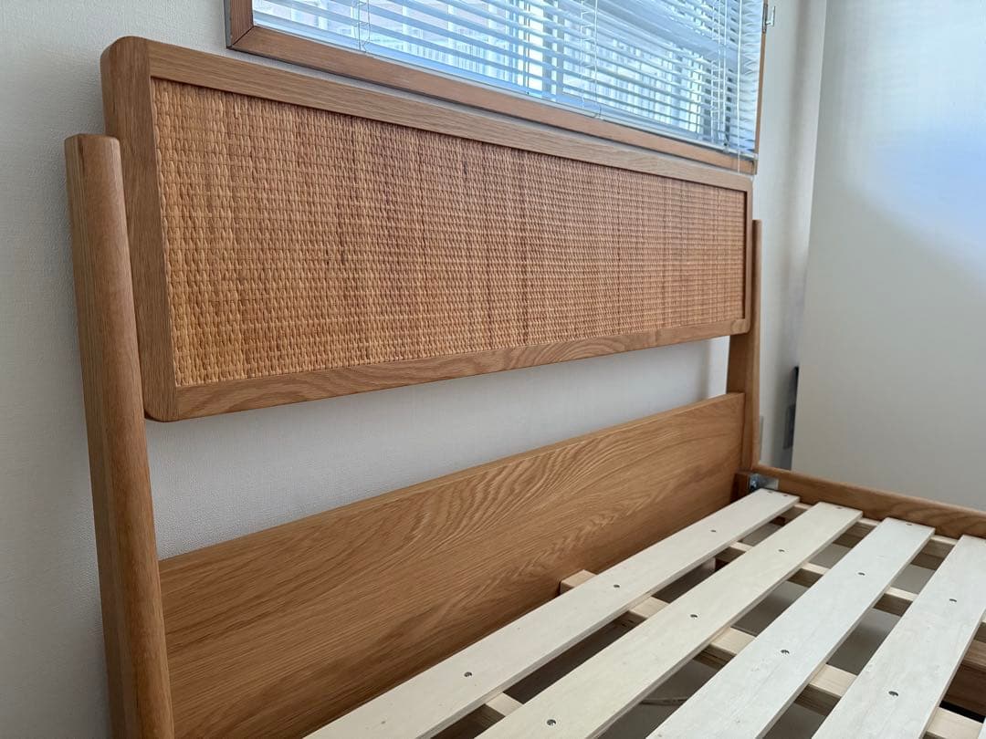 unico　SOLK (ソルク) ベッドフレーム　セミダブル