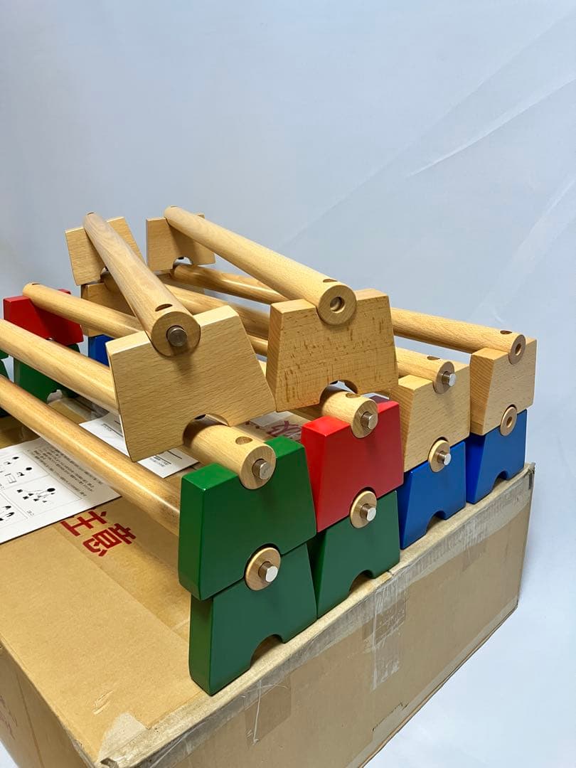 ≪美品≫カラー運動棒(10本組) マスセット株式会社 71355