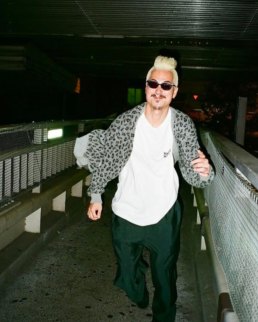 WACKO MARIA 24FW レオパードモヘアカーディガン ワコマリア