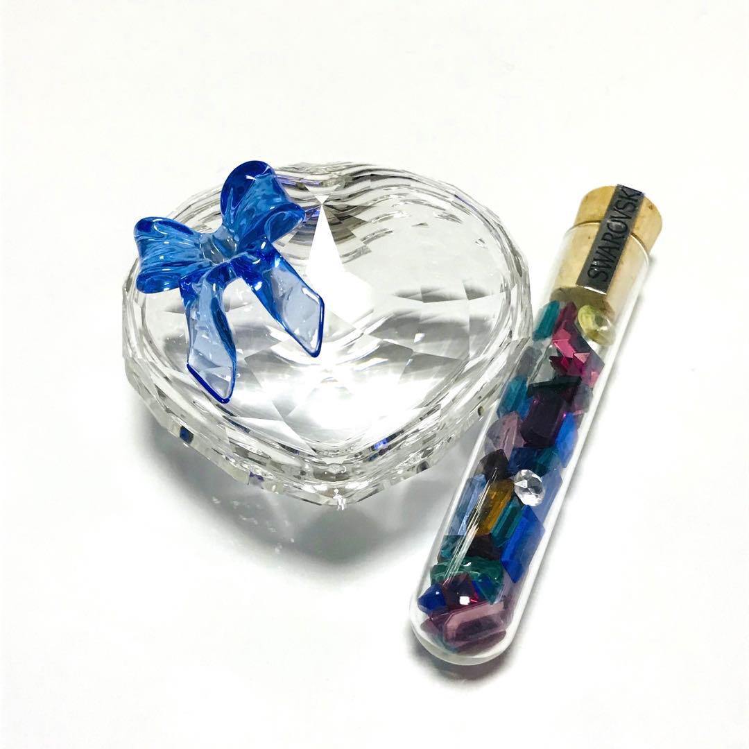スワロフスキー シルバークリスタル Sweet Heart Jewel Box