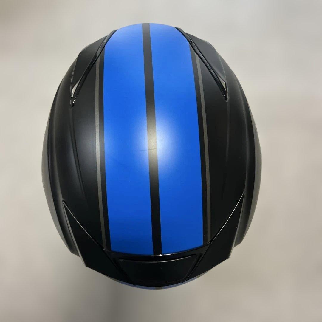 2023年OGK KABUTO EXCEED DELIE ブラックブルー　S