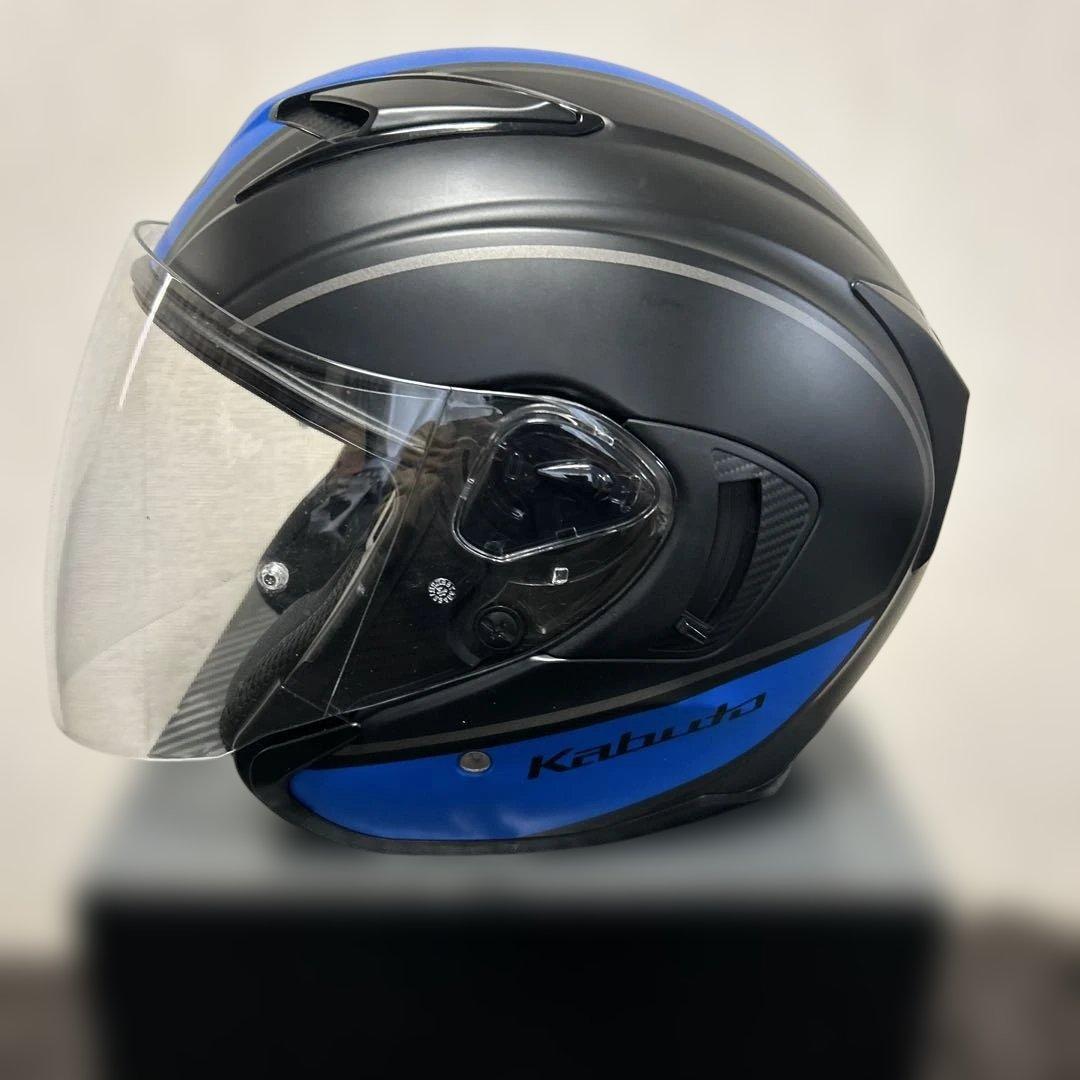 2023年OGK KABUTO EXCEED DELIE ブラックブルー　S