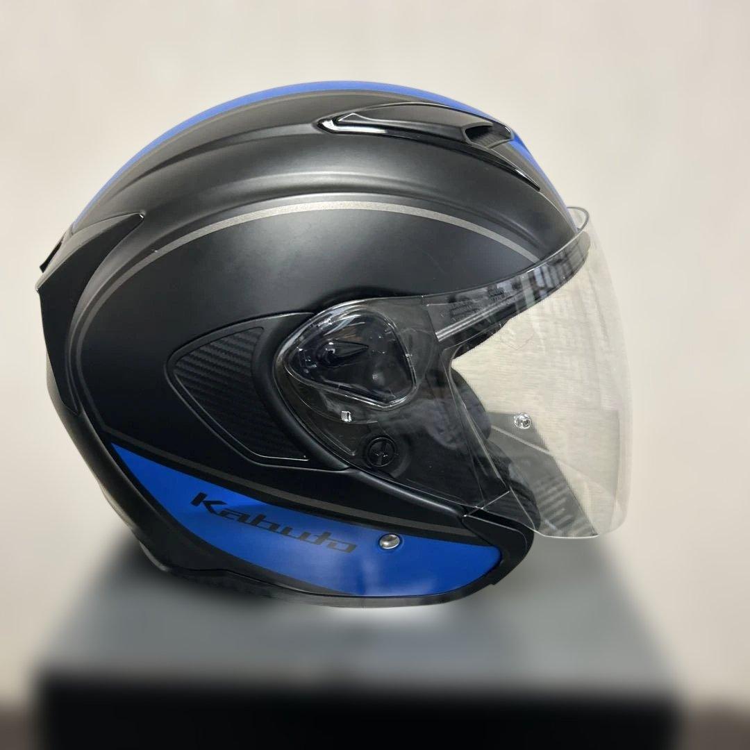 2023年OGK KABUTO EXCEED DELIE ブラックブルー　S