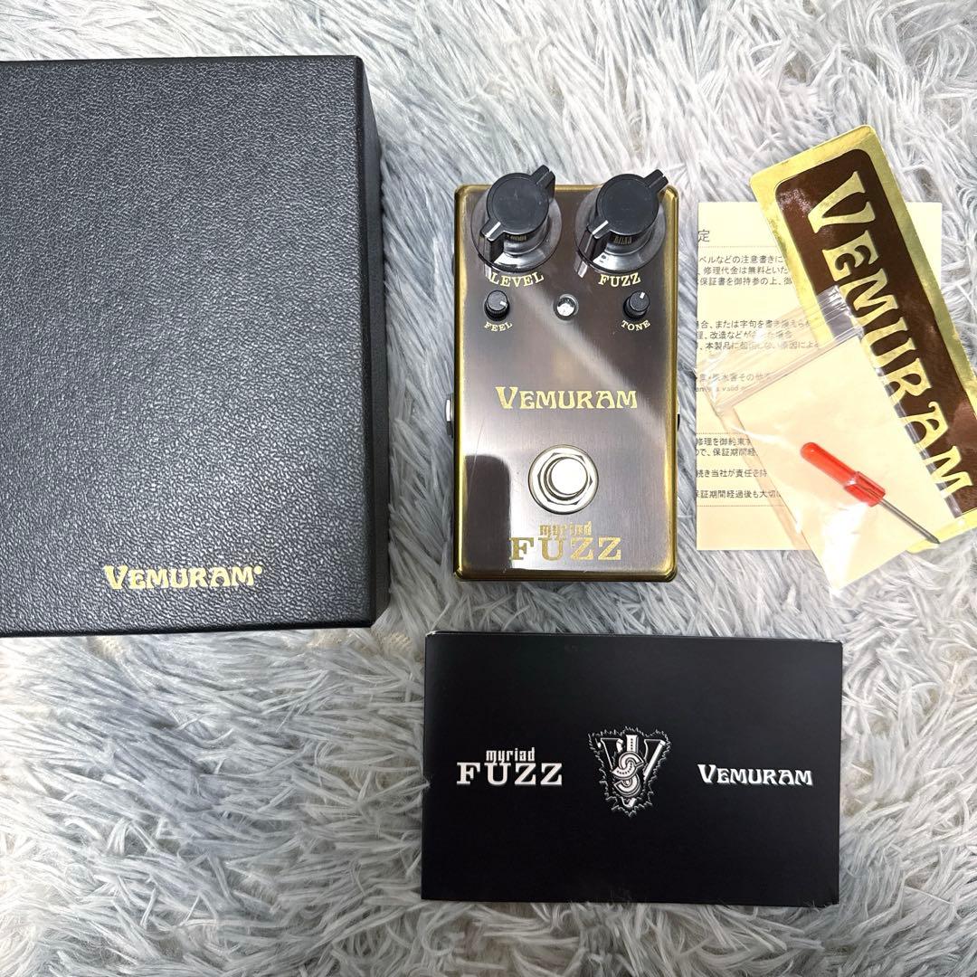 今日限定大大大セール！美品 VEMURAM Myriad Fuzz 初期シリアル