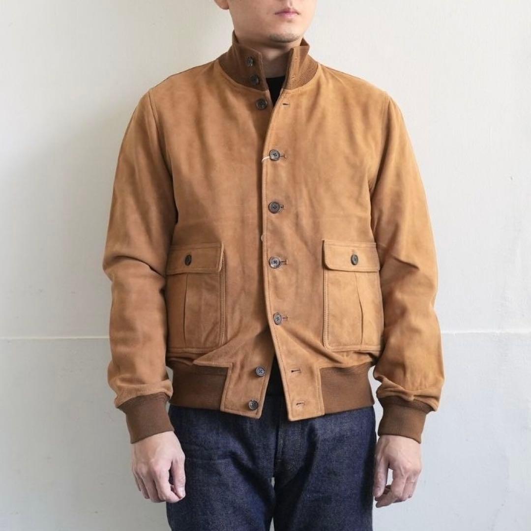 新品 Esperto A1-type スエードジャケッエスペルト A1 50