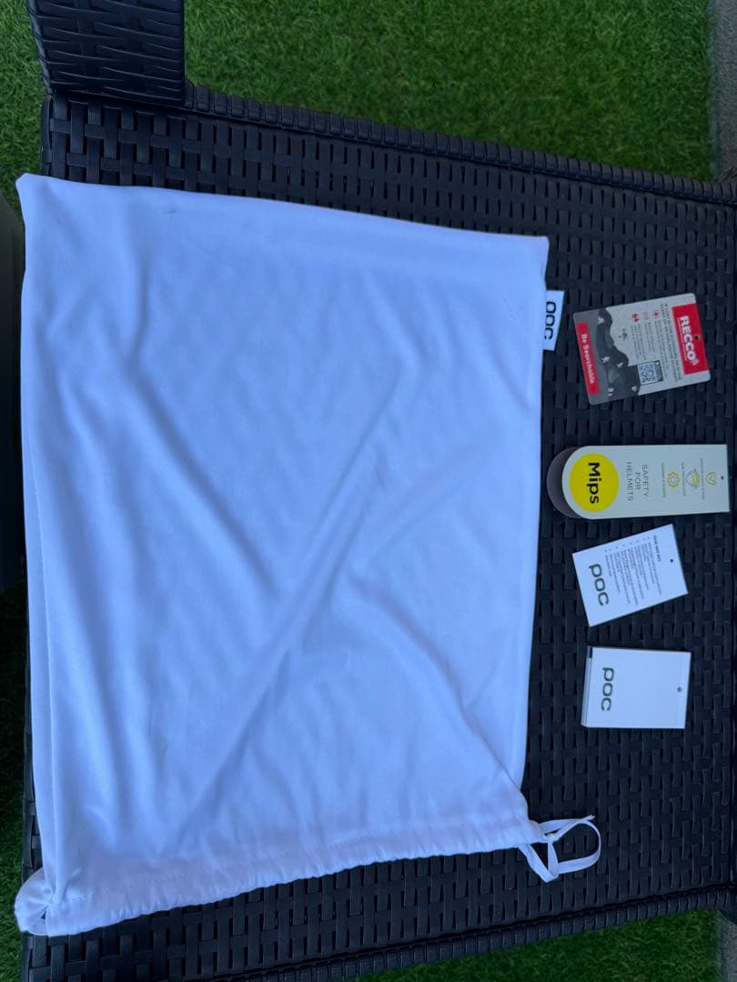 POC Tectal Race ヘルメット Mサイズ ブラック/パープル