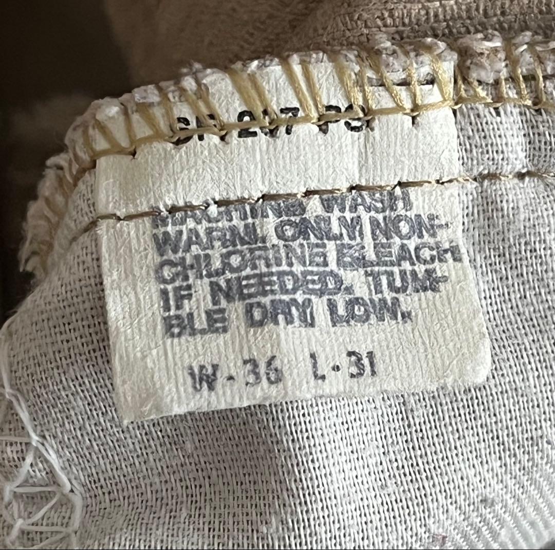 アメリカ製 80s Levi’s 519 コーデュロイ コーズ パンツ W36