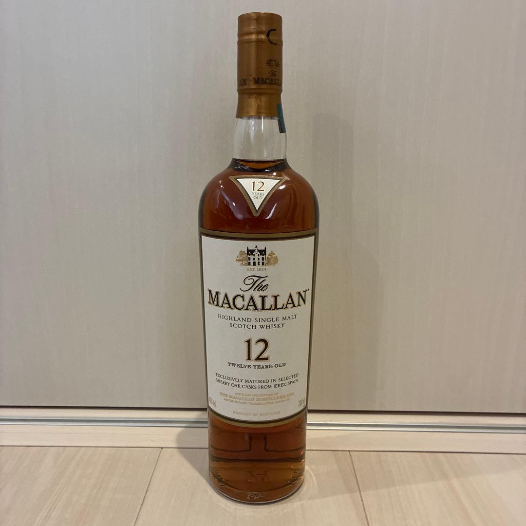 マッカラン 12年 700ml 旧ボトル【冊子、箱付き】