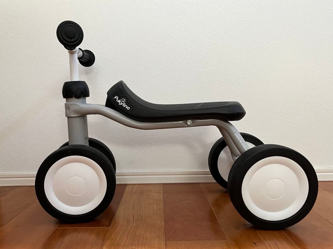 pukylino三輪車 グレー・ホワイト