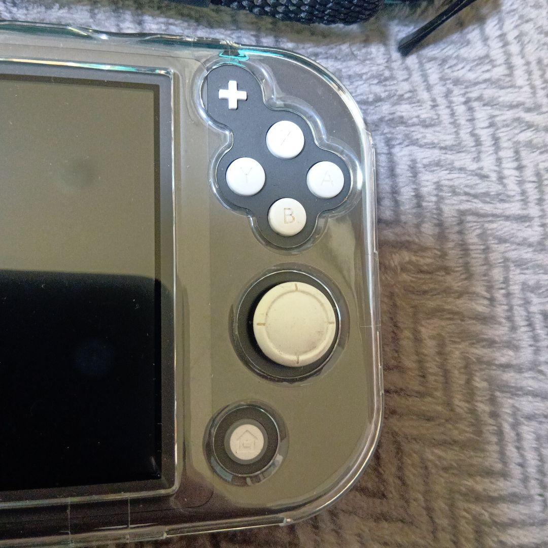 Nintendo Switch Lite クリアデザイン + ケース + 充電器