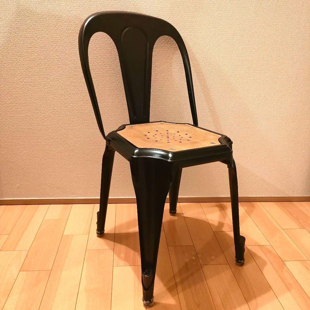 インダストリアルチェア スチール 木製座面｜ノーザンマルチプルズ