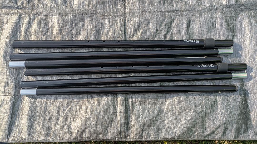 ニーモ NEMO ヘキサライト6p エレメント 二股ポール サブポール 廃盤