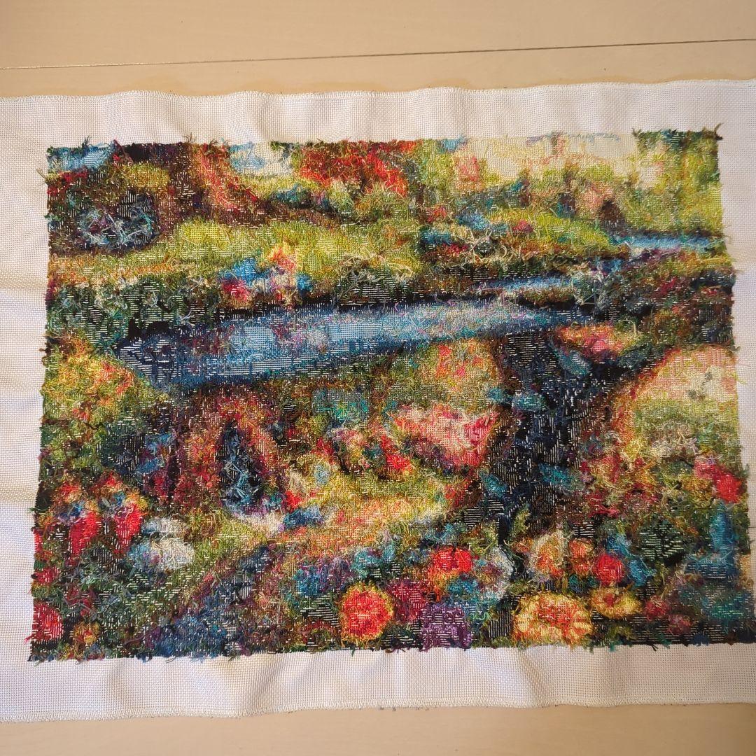 クロスステッチ　完成品　不思議の国のアリス