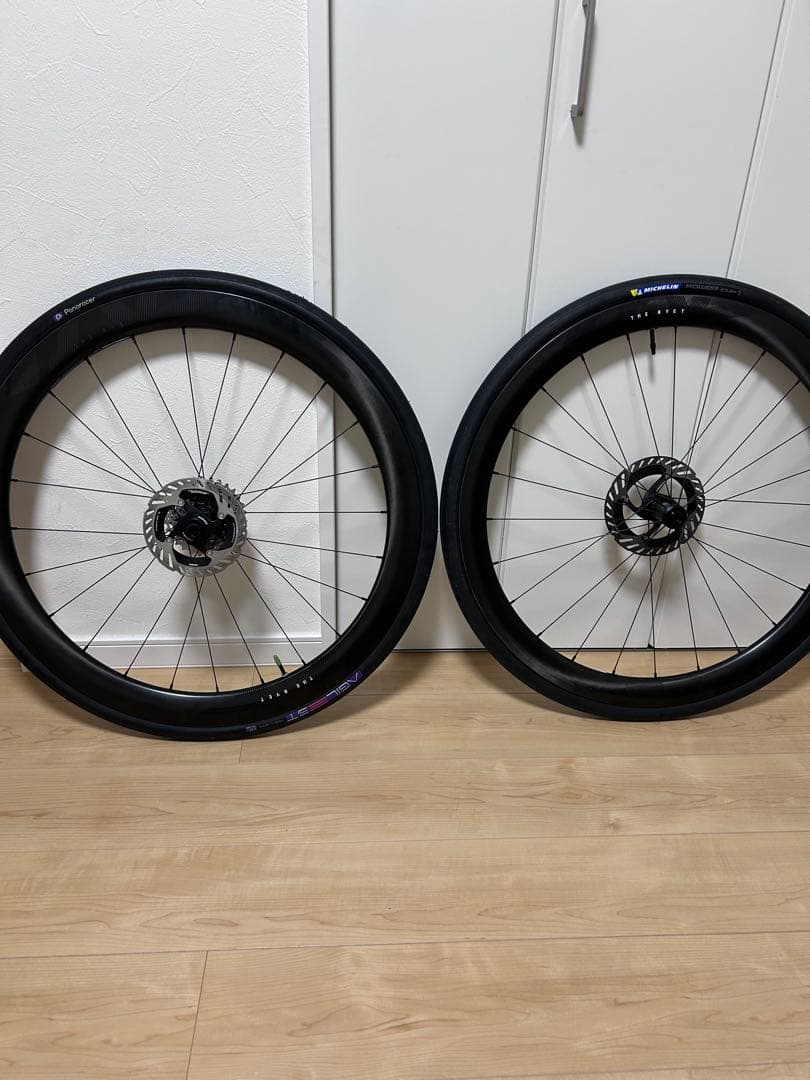 RYET カーボンホイール　前45mm 後50mm 1210g