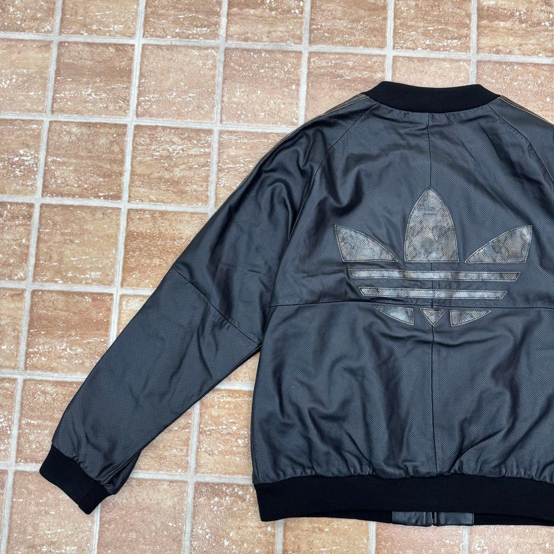 イ*エ様 80s 万国旗タグ adidas ATP レザージャケット XL パイ