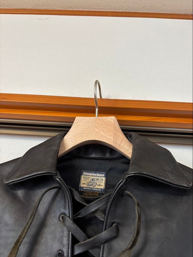 THE REAL McCOY’S STEEPLECHASE レザージャケット