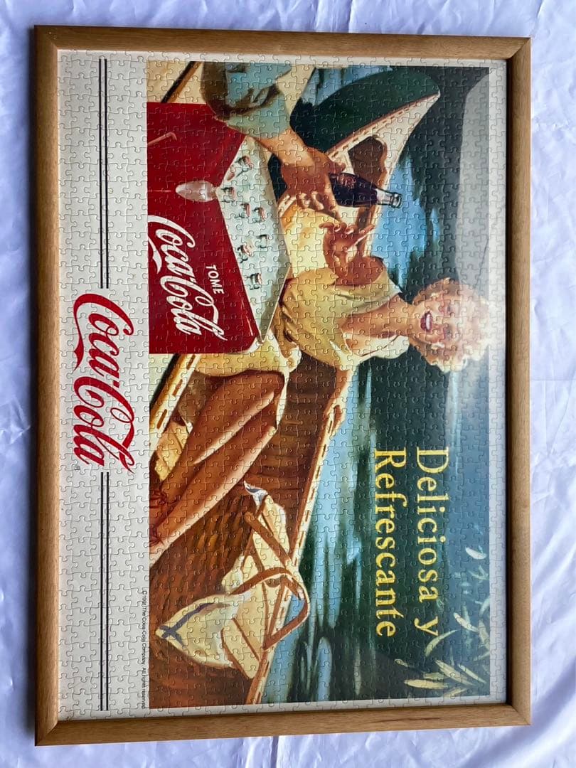 コカコーラ　パズル　レア　アンティーク