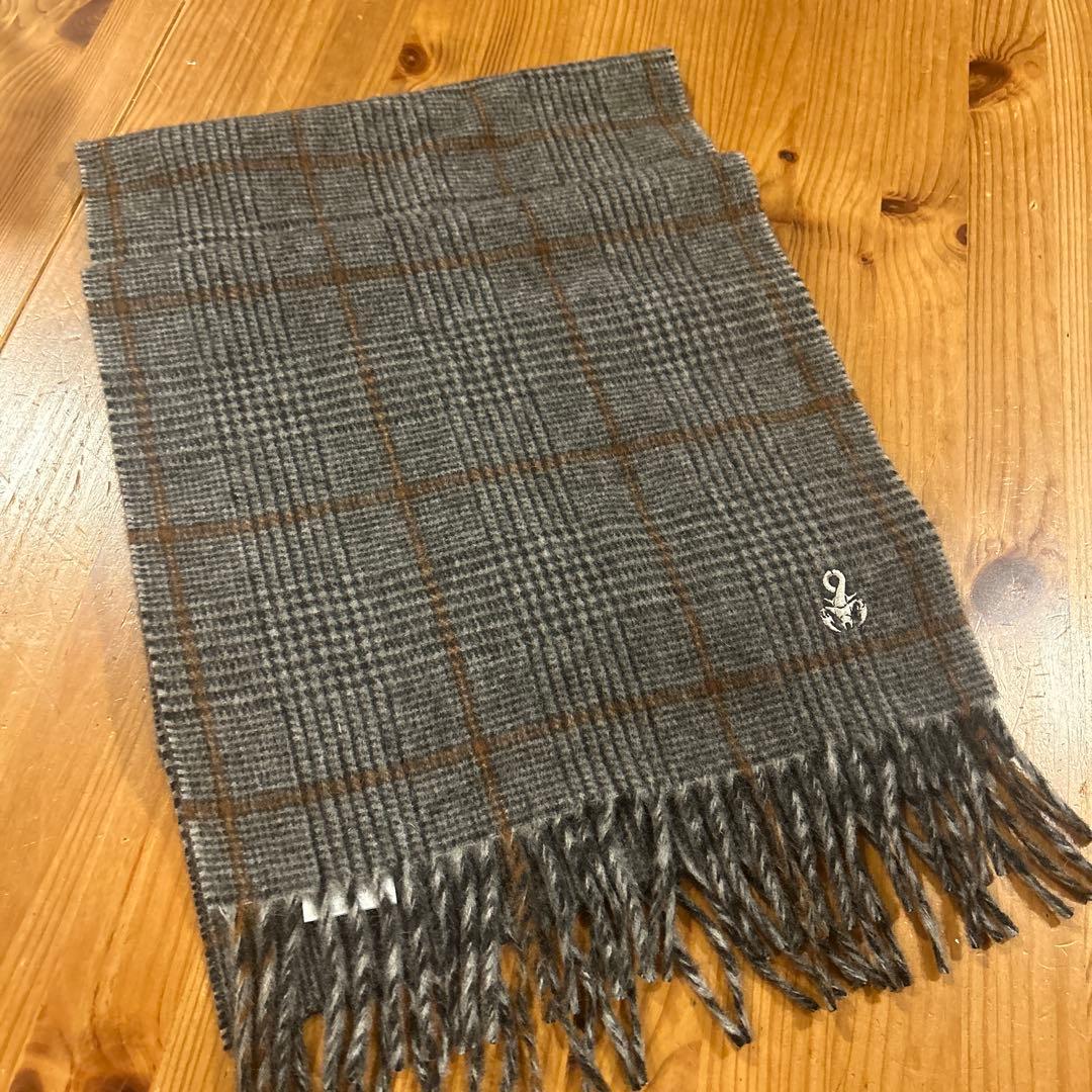 ビビ 様　Joshua Ellis カシミヤ チェックマフラー