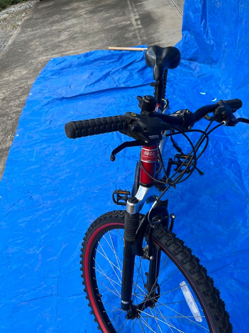 極美品2002ポルシェデザイン　コカコーラマウンテンバイク　ロゴ入り