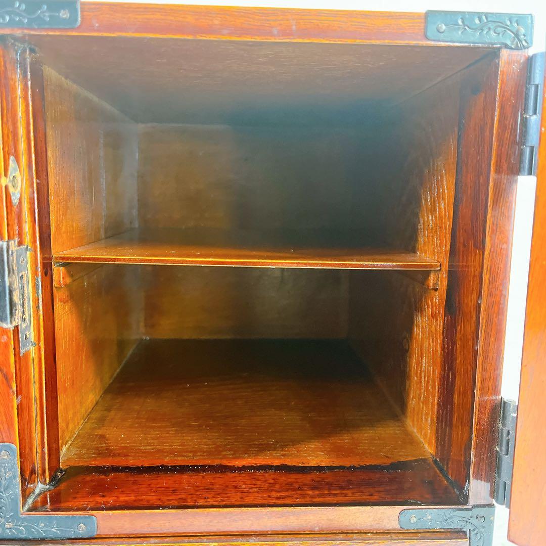 【高級品✨️】門間箪笥店 仙台箪笥 木地呂塗り 訳あり