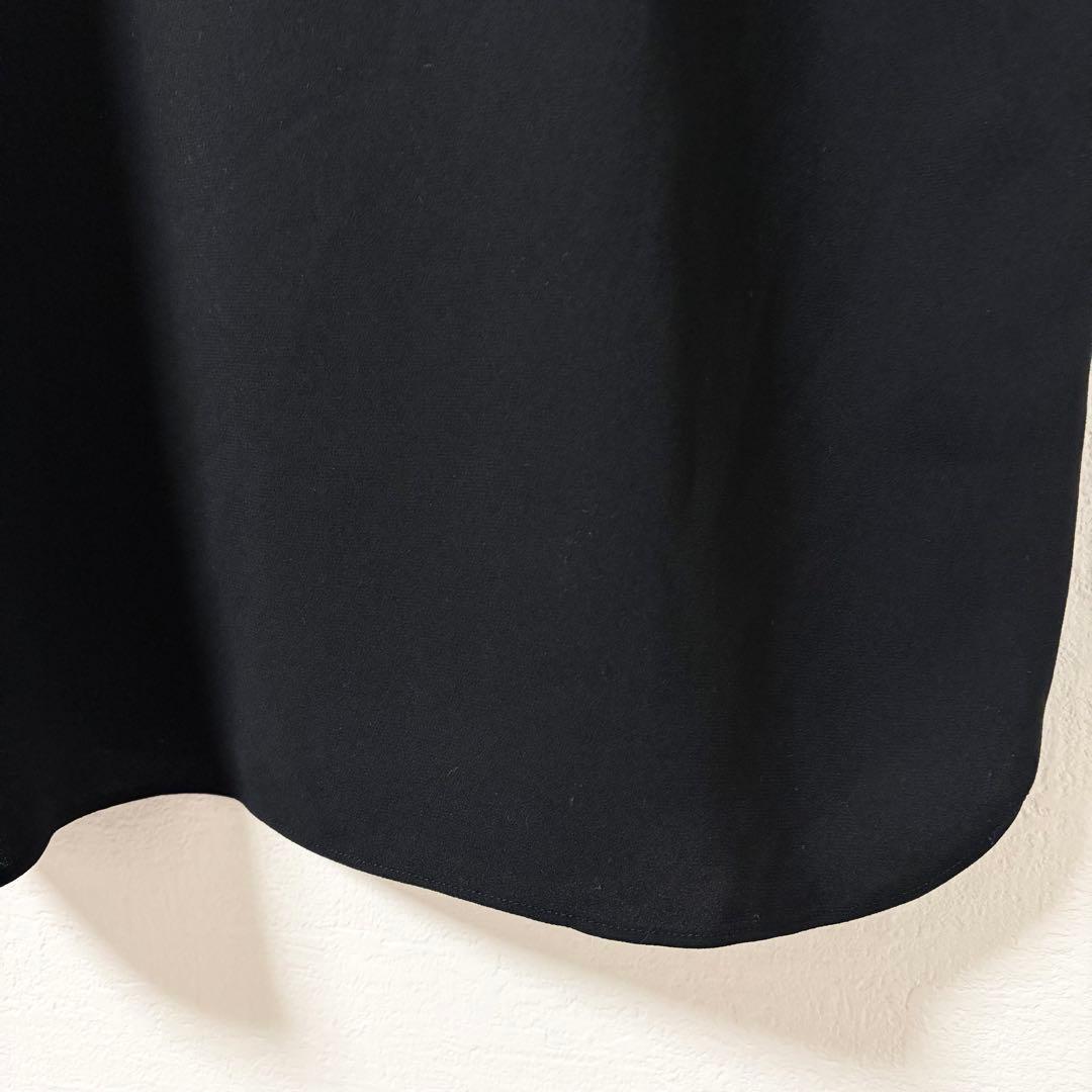 新品 Theory シャツ ブラウス ブラック スキッパー トップス