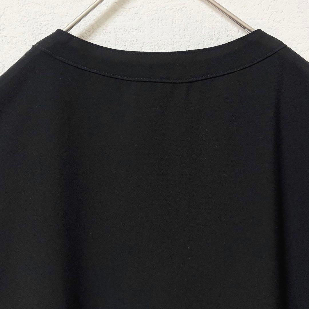 新品 Theory シャツ ブラウス ブラック スキッパー トップス