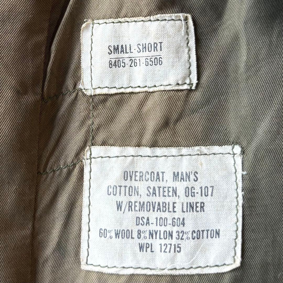 kaha・美品60s【US ARMY OVERCOATトレンチコート】