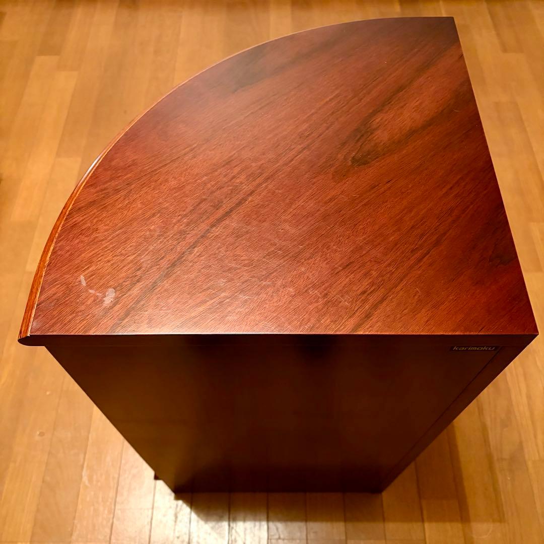 【karimoku】\"コロニアル\"コーナーボードQC2005NK(2009年製)