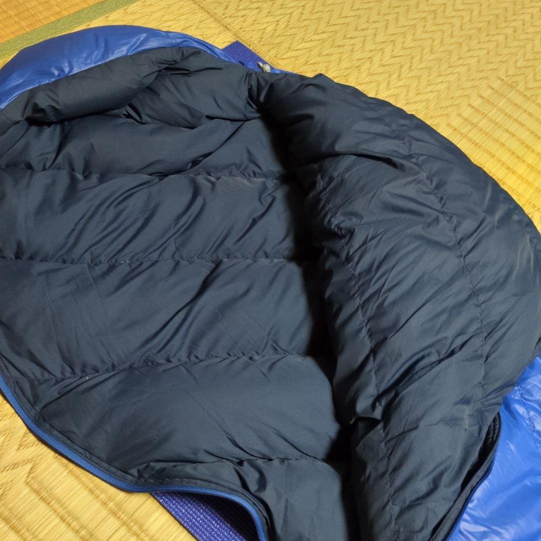 montbellスパイラルダウンハガー#5 ダウンシュラフ　モンベル