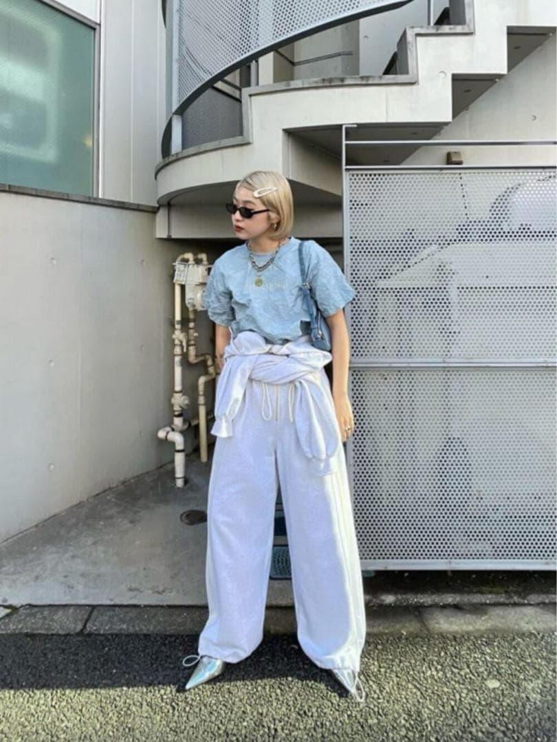 【美品✨】MAISONSPECIAL 川口春奈着用 スウェットトラックロンパース