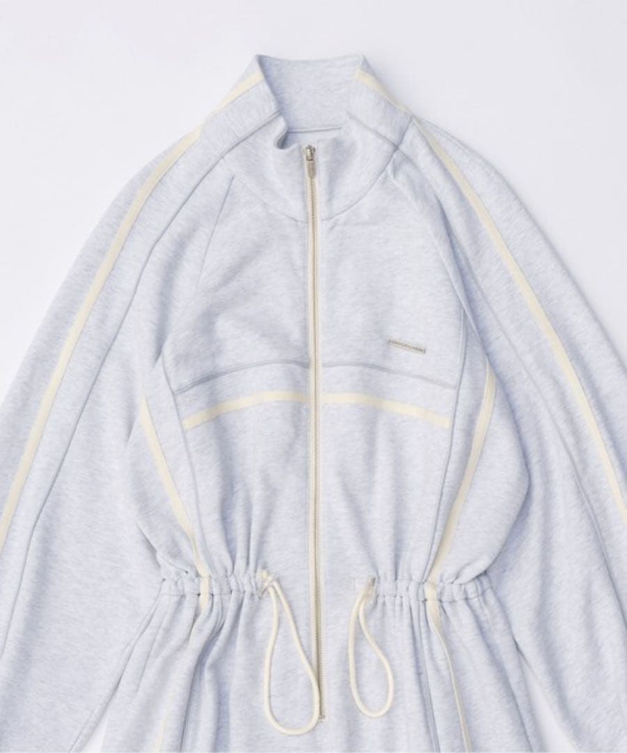 【美品✨】MAISONSPECIAL 川口春奈着用 スウェットトラックロンパース