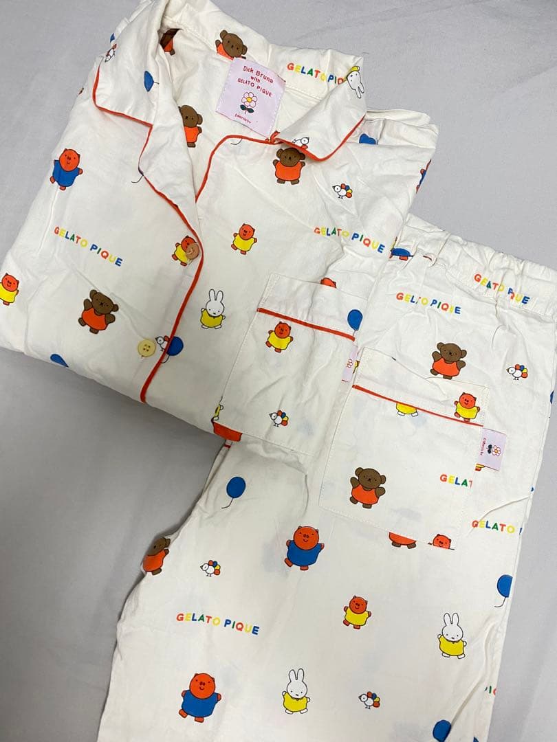 GELATO PIQUE ミッフィ miffy パジャマセット上下