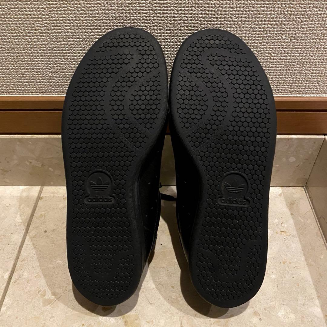 アディダス スタンスミスLUX HQ6787 天然皮革 27.5cm ブラック