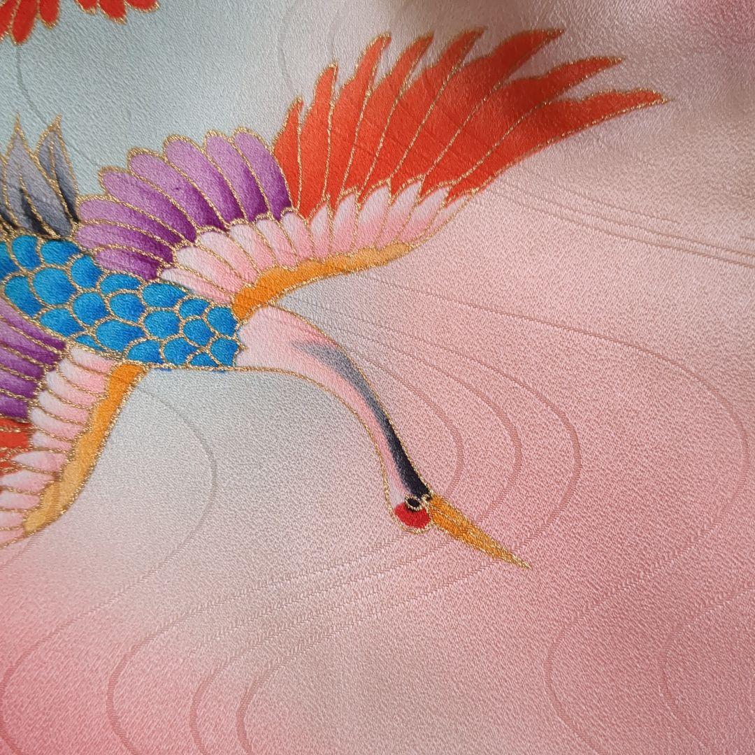 No1 正絹　七五三　3歳着物長襦袢被布セット