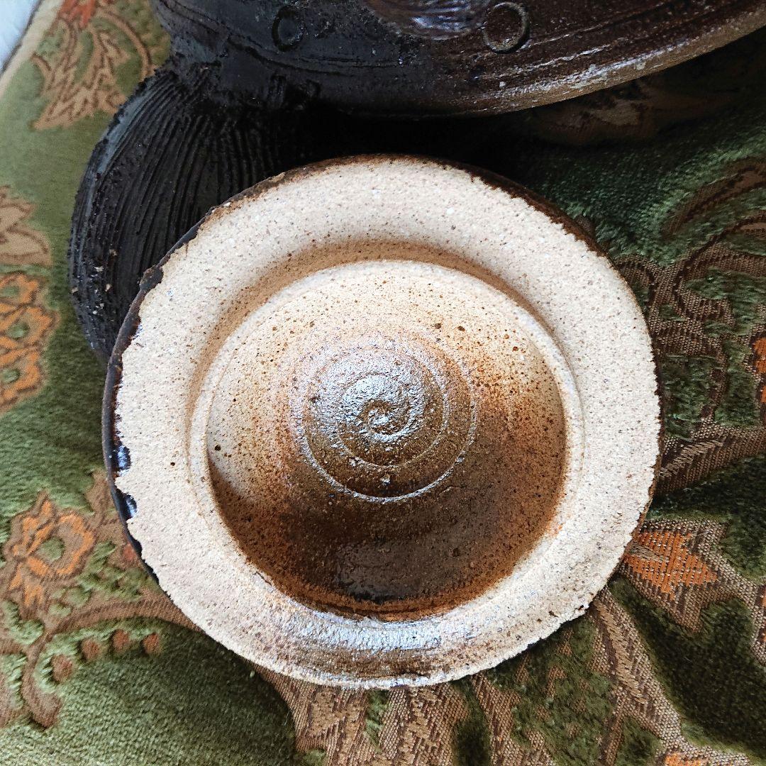 分福茶釜☆手捻り☆信楽焼タヌキ☆２６cm【値下げ】